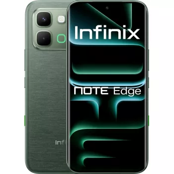 Viedtālrunis INFINIX Note Edge 8 GB RAM 256 GB atmiņa Silk zaļa