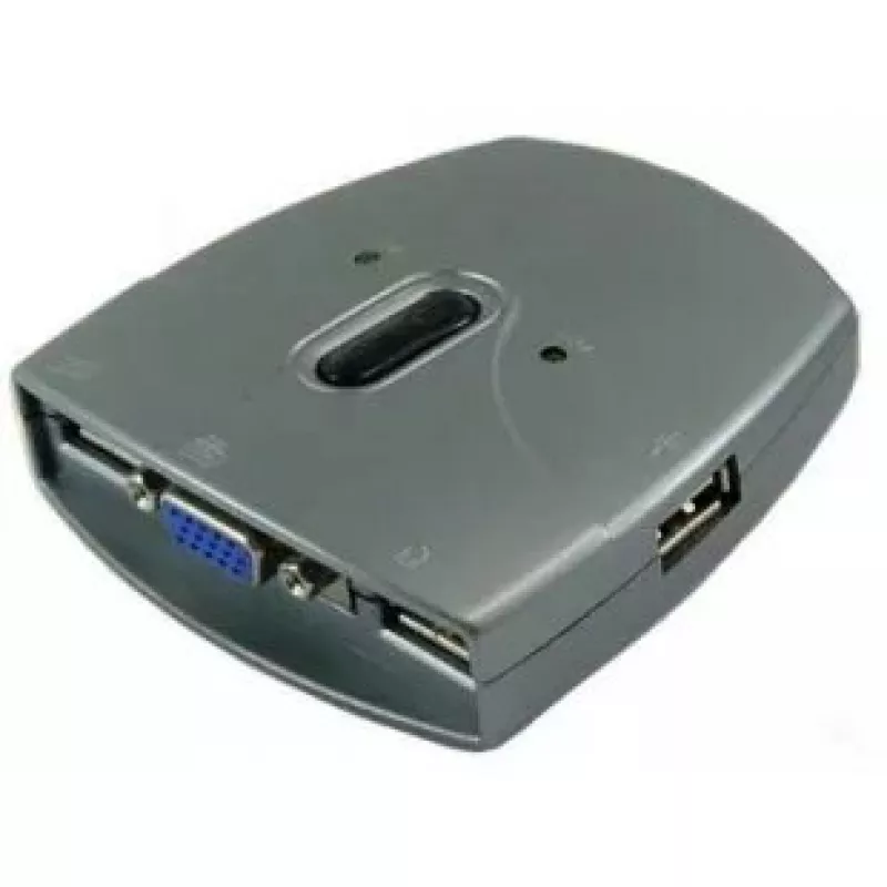 KVM slēdzis Sedna SE-KVM-USB-22 Pelēks