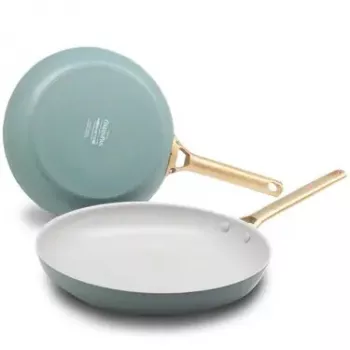 Saute pan GreenPan Padova Round 280 mm, zila, 2 gab. komplekts