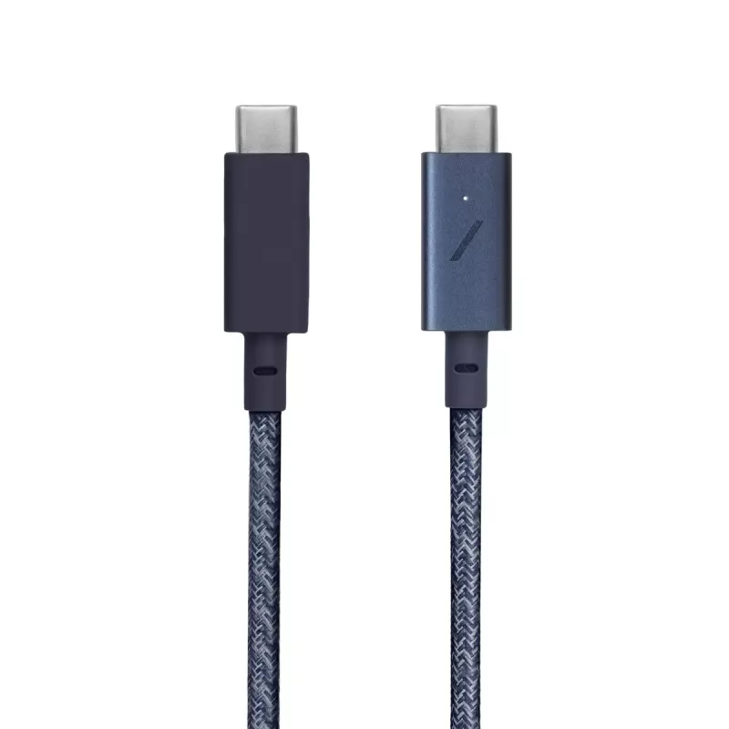 USB-C uz USB-C kabelis Native Union Belt kabelis Pro 2,4 m USB 2.0 zils