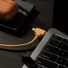 USB-C uz USB-C / Lightning kabelis Native Union Belt kabelis Duo, 1,5 m, zaļš