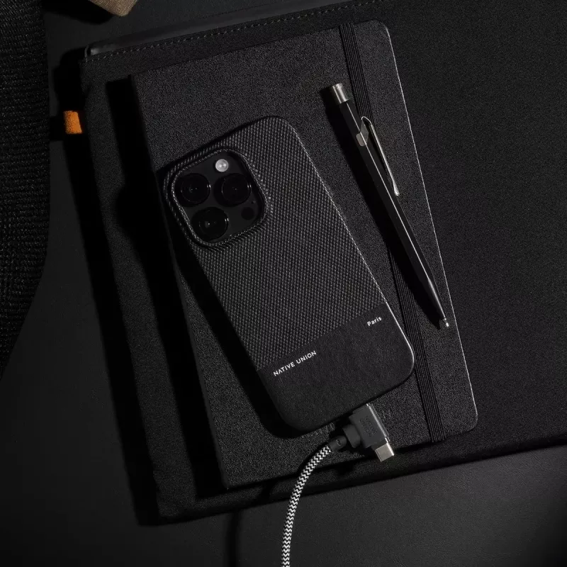 USB-C uz USB-C / Lightning kabelis Native Union Belt kabelis Duo, 1,5 m, zaļš