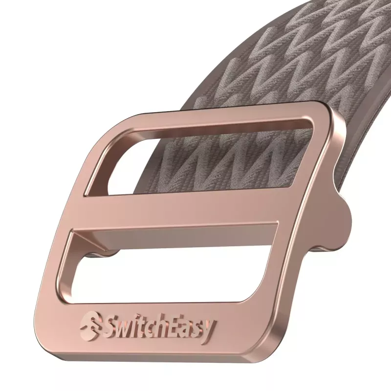 Band SwitchEasy GS-107-214-272-18 Rozā Metāla-Neilona 22mm 210mm