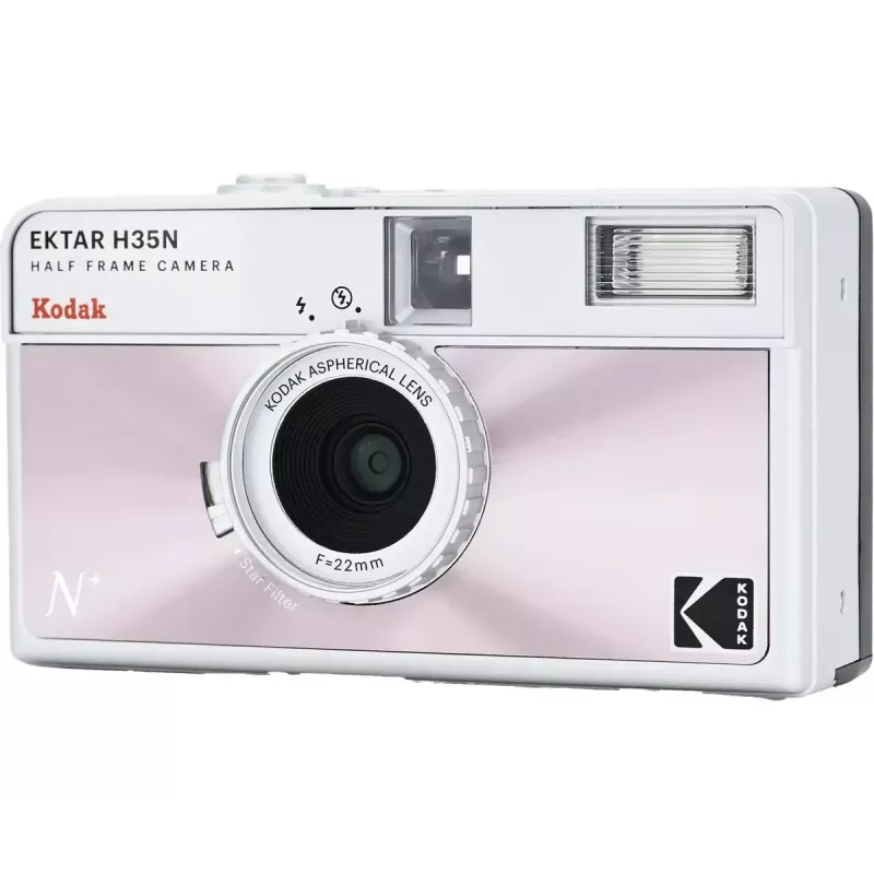 Filmu kamera Kodak Ektar H35N glazēta rozā