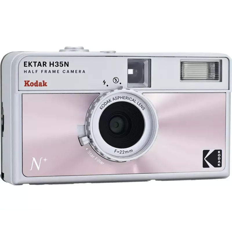 Filmu kamera Kodak Ektar H35N glazēta rozā