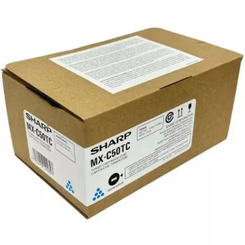 Sharp MXC50TC toneris, ciāna, oriģinālais OEM MX-C50TC