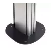 Pieskrūvējamā grīdas pamatne B-TECH SYSTEM X BT8380 montāžai uz grīdas, 240×240×6 mm, 200 kg, melna