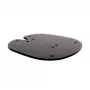 Pieskrūvējamā grīdas pamatne B-TECH SYSTEM X BT8380 montāžai uz grīdas, 240×240×6 mm, 200 kg, melna