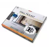 Sienas/griestu izkārtņu displeja stiprinājums B-TECH BTV513 55 collu (139,7 cm), maks. 35 kg, VESA 426×400, slīpums -2–10°, pagrieziens 180° — Melns