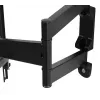 Sienas/griestu izkārtņu displeja stiprinājums B-TECH BTV513 55 collu (139,7 cm), maks. 35 kg, VESA 426×400, slīpums -2–10°, pagrieziens 180° — Melns