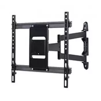 Sienas/griestu izkārtņu displeja stiprinājums B-TECH BTV513 55 collu (139,7 cm), maks. 35 kg, VESA 426×400, slīpums -2–10°, pagrieziens 180° — Melns