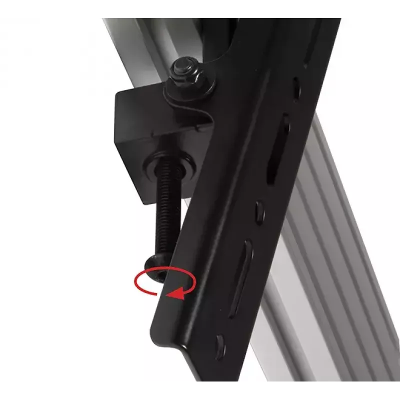 Plakanā paneļa stiprinājuma svira B-TECH SYSTEM X VESA 400 ar slīpumu BT8390, melna, 70 kg ietilpība