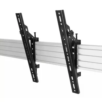 Plakanā paneļa stiprinājuma svira B-TECH SYSTEM X VESA 400 ar slīpumu BT8390, melna, 70 kg ietilpība