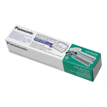Faksa lente Panasonic KX-FA55X, melna, 50 m, 280 lappuses, 2 gab.