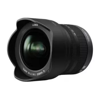Objektīvs Panasonic H-F007014 Melns