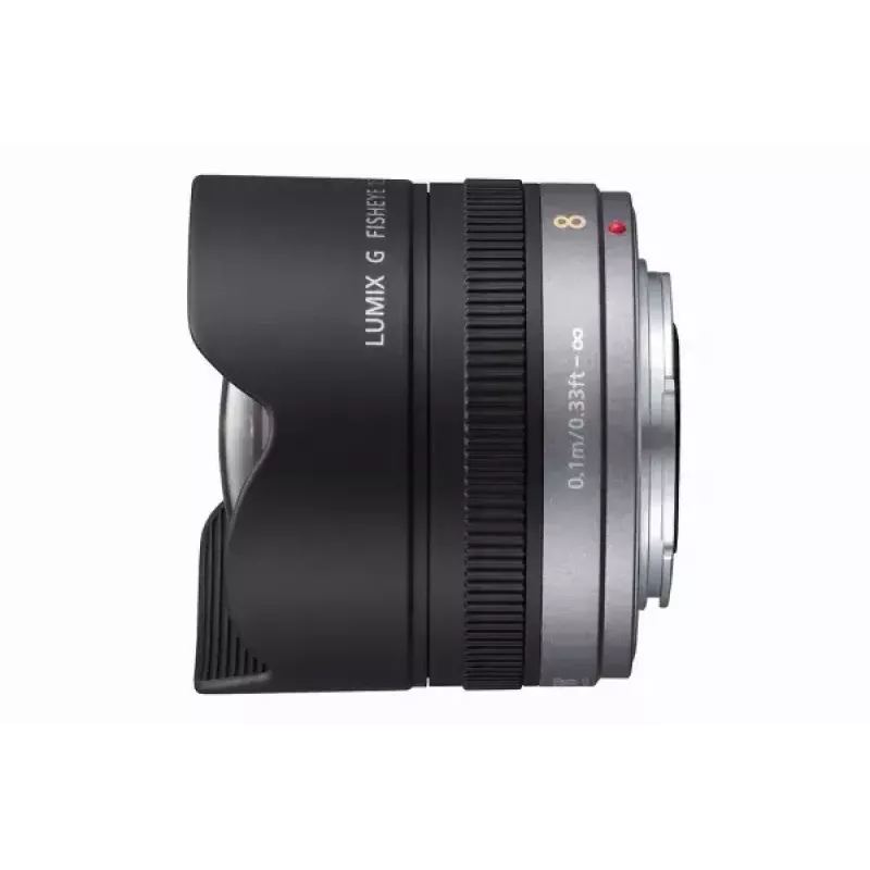 Camera Lens Panasonic H-F008E Melns