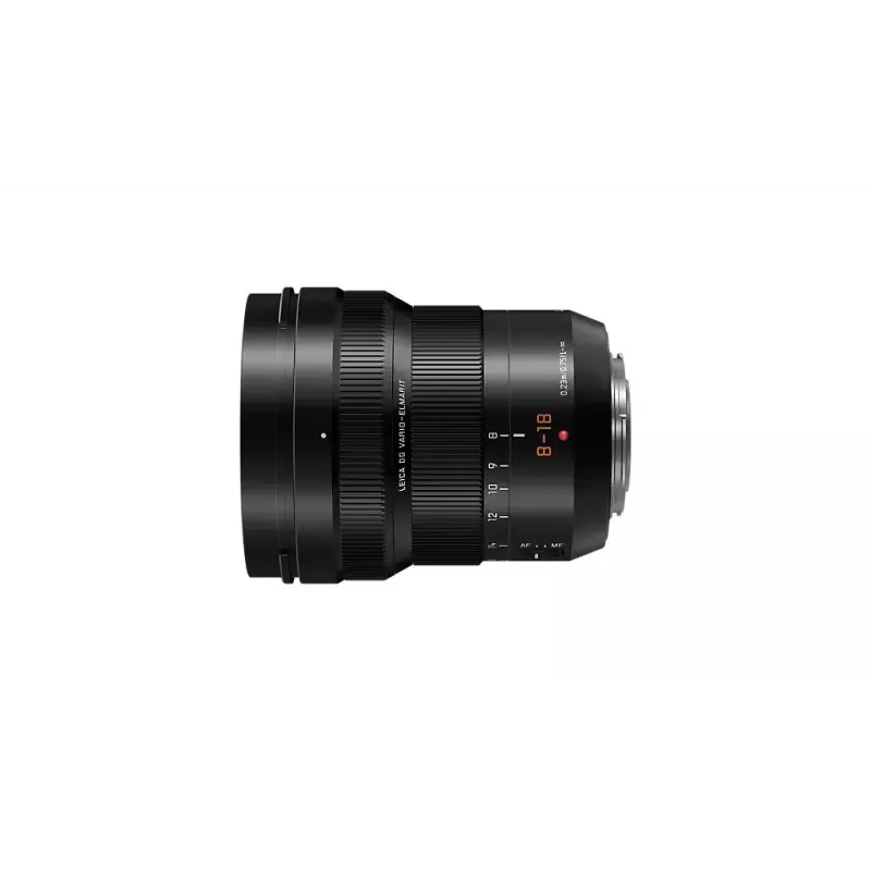 Camera Lens Panasonic H-E08018E Melns