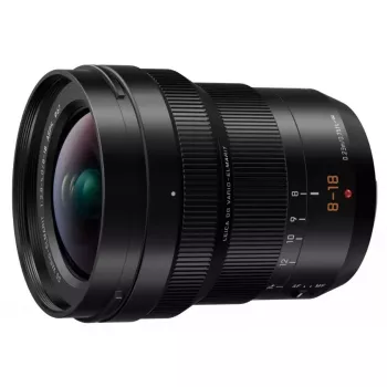 Camera Lens Panasonic H-E08018E Melns