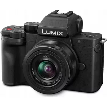 Bezspoguļa kamera Panasonic Lumix DC-G100D melna 20.3 MP 4K video