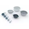 Joseph Joseph Nest Stackable zils un pelēks 4,5 l bļoda 1,65 l siets