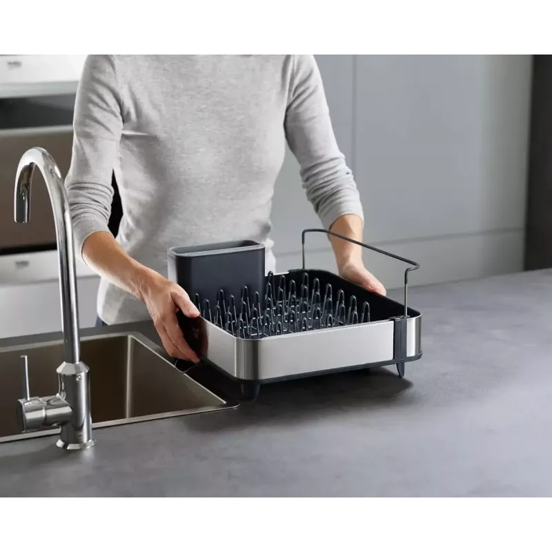 Trauku žāvētājs Joseph Joseph Extend Steel Expandable Melns Stainless Steel 527mm