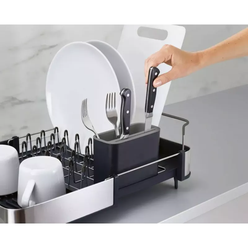 Trauku žāvētājs Joseph Joseph Extend Steel Expandable Melns Stainless Steel 527mm