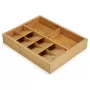 Galda piederumu organizators joseph joseph DrawerStore Bamboo - kompakta paplāte atvilktnēm, bambusa konstrukcija