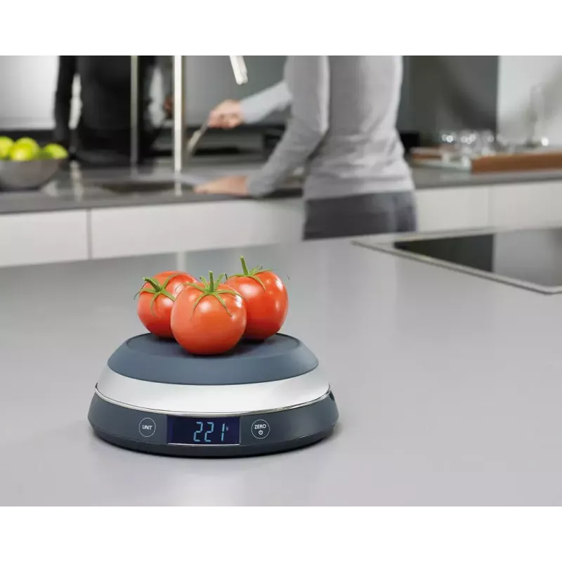 Elektroniskie virtuves svari Joseph Joseph SwitchScale pelēki