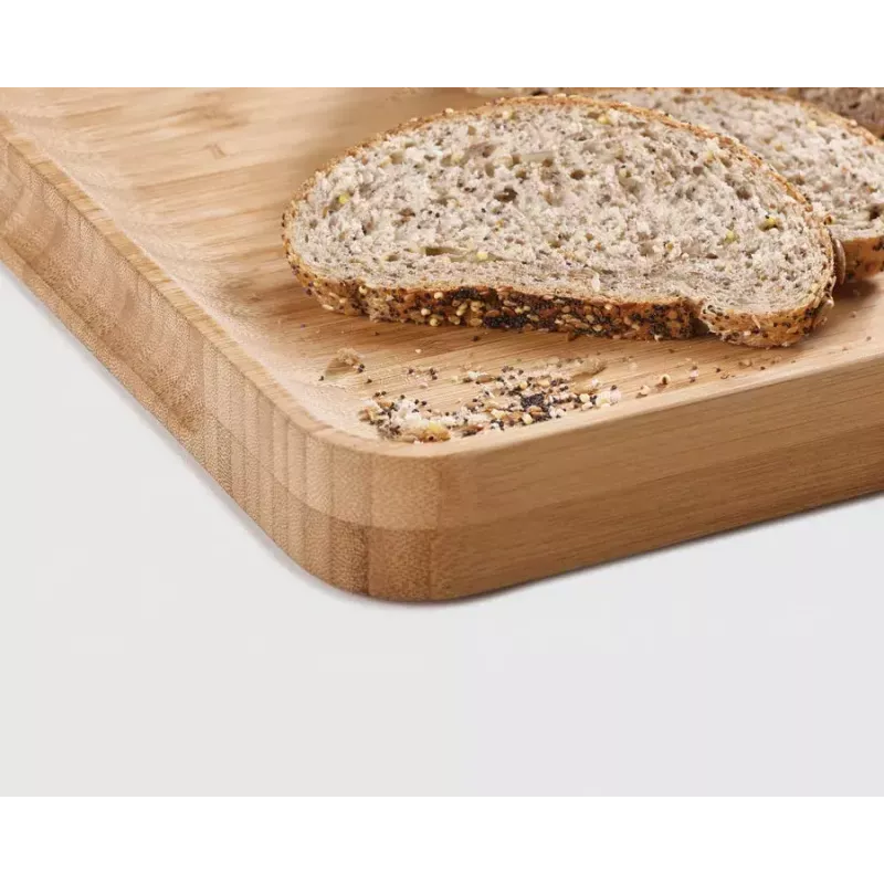 Griešanas dēlis Joseph Joseph Cut&Carve taisnstūra bambusa