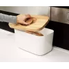 Joseph Joseph Bread Bin taisnstūra maizes kaste, balta