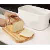 Joseph Joseph Bread Bin taisnstūra maizes kaste, balta