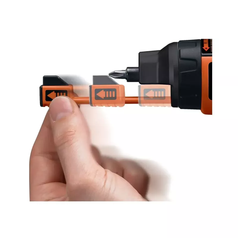Urbjmašīna Melns & Decker BDCHD18K-QW 1400 RPM, 1,5 Ah, melna, oranža