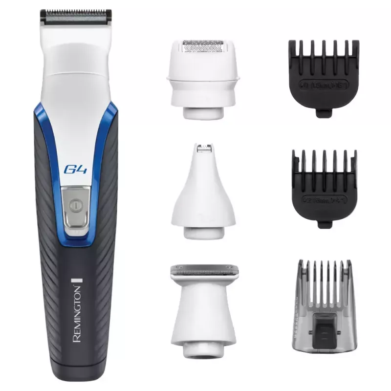 Remington G4 Graphite Series Multi Grooming Kit Melns Blue balta 0.2 mm