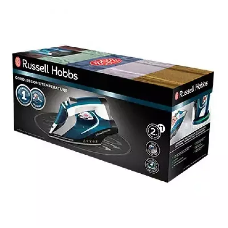 Tvaika gludeklis Russell Hobbs Cordless One Temperature 26020-56