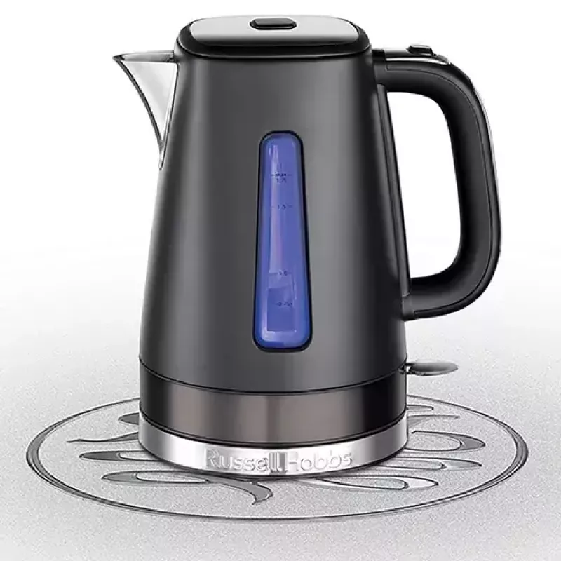 Elektriskā tējkanna Russell Hobbs 1,7 L 2400 W melna