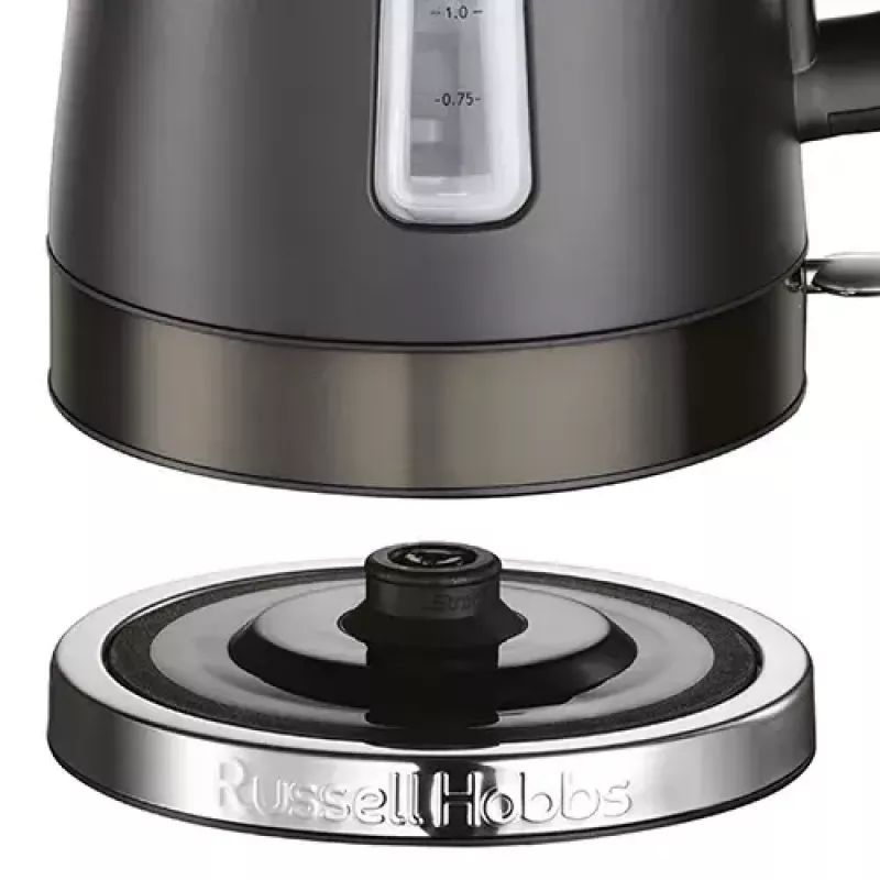 Elektriskā tējkanna Russell Hobbs 1,7 L 2400 W melna