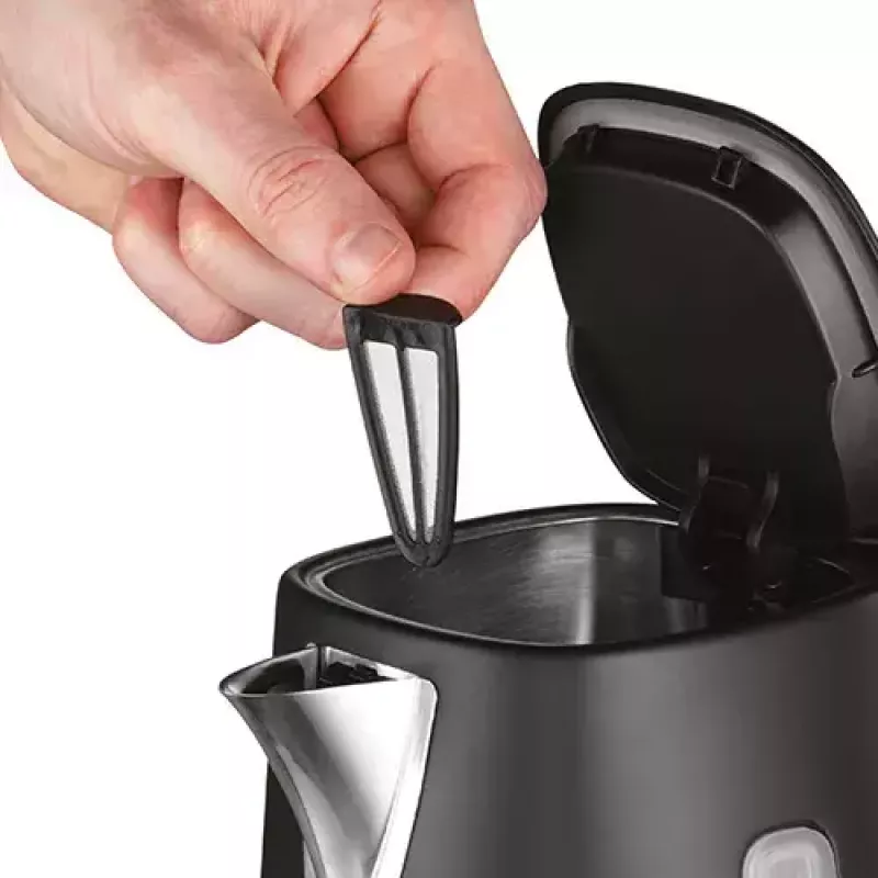 Elektriskā tējkanna Russell Hobbs 1,7 L 2400 W melna
