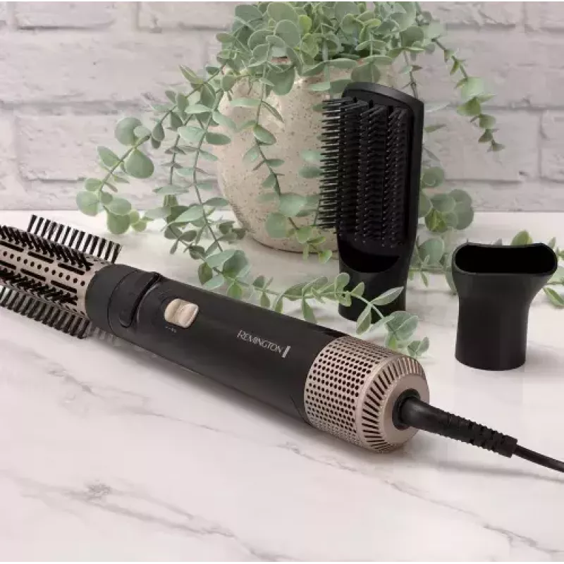 Karstā gaisa suka Remington AS7580 1000 W melna zelta