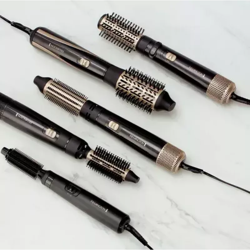 Karstā gaisa suka Remington AS7580 1000 W melna zelta