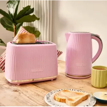 Tosteris Russell Hobbs 27372-56 2 šķēles 800 W Rozā nerūsējošais tērauds