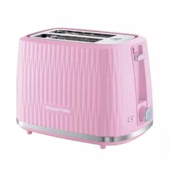 Tosteris Russell Hobbs 27372-56 2 šķēles 800 W Rozā nerūsējošais tērauds