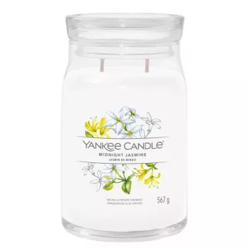 Yankee Candle Midnight Jasmine vaska svece, 157 mm augstums, 93 mm platums, 567 g