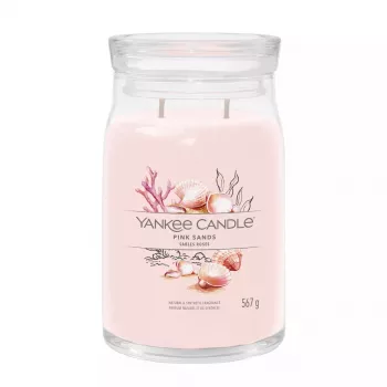 Vaska svece, cilindra formas, Yankee Candle 1629962E Citrus Floral Vanilla Pink 157 mm 9.3 cm 567 g