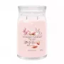 Vaska svece, cilindra formas, Yankee Candle 1629962E Citrus Floral Vanilla Pink 157 mm 9.3 cm 567 g