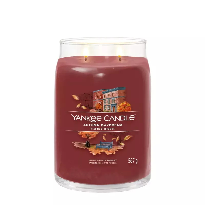 Vaska svece Yankee Candle 1743378E Sarkana Augstums 157mm Diametrs 9.3cm 567g