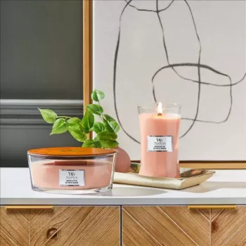 WoodWick svece Manuka Nectar 90mm x 190mm x 120mm 1 gab.