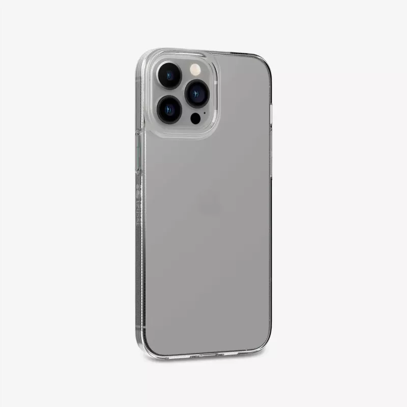 Mobilā tālruņa maciņš Tech21 Evo Lite vāciņš iPhone 13 Pro Max — caurspīdīgs, piemērots 17 cm (6,7 collu)