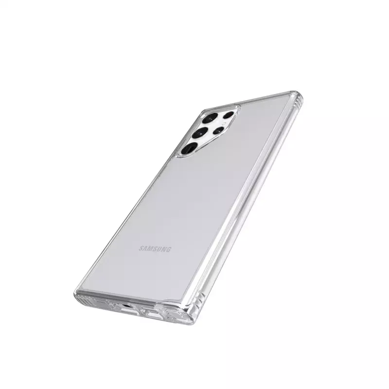 Tech21 Evo Clear viedtālruņa vāciņš Caurspīdīgs Samsung Galaxy S22 Ultra 15,5 cm
