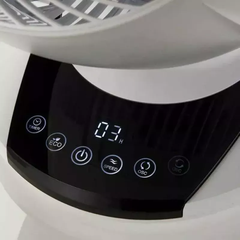 Galda lāpstiņu ventilators Meaco MeacoFan 1056 Balts — 12 ātrumi, 23.5 W, maiņstrāva 220–240 V
