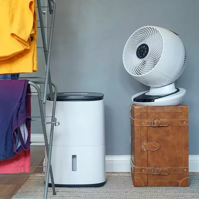 Galda lāpstiņu ventilators Meaco MeacoFan 1056 Balts — 12 ātrumi, 23.5 W, maiņstrāva 220–240 V